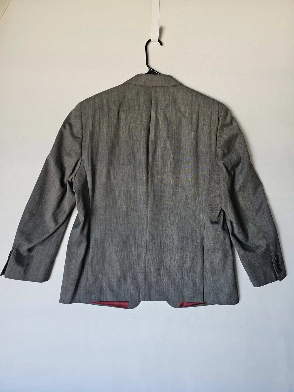 IZOD Macy's Men's Grey 2-Button Blazer Suit Jacket Size 44S
